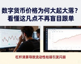 数字货币价格为何大起大落？看懂这几点不再盲目跟单