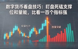 数字货币看盘技巧：盯盘死磕支撑位和量能，比看一百个指标强