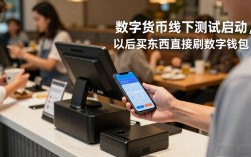 数字货币线下测试启动，以后买东西直接刷数字钱包