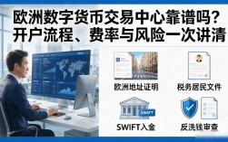 欧洲数字货币交易中心靠谱吗？开户流程、费率与风险一次讲清