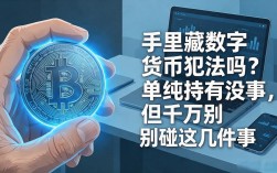 手里藏数字货币犯法吗？单纯持有没事，但千万别碰这几件事