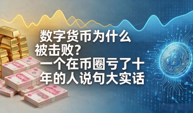 数字货币为什么被击败？一个在币圈亏了十年的人说句大实话
