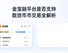 金宝融平台是否支持数字货币交易全解析