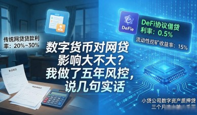 数字货币对网贷影响大不大？我做了五年风控，说几句实话
