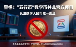 警惕！"五行币数字货币"并非官方项目，认准数字人民币唯一渠道