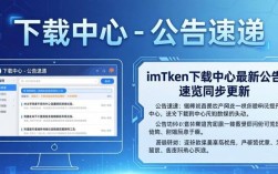 imToken下载中心最新公告 速览同步更新