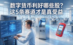 数字货币利好哪些股？这5条赛道才是真受益，别光盯着币价