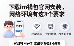 下载im钱包官网安装，网络环境有这3个要求