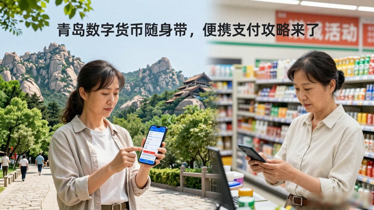 青岛数字货币支付_数字人民币青岛使用场景_便携青岛数字货币