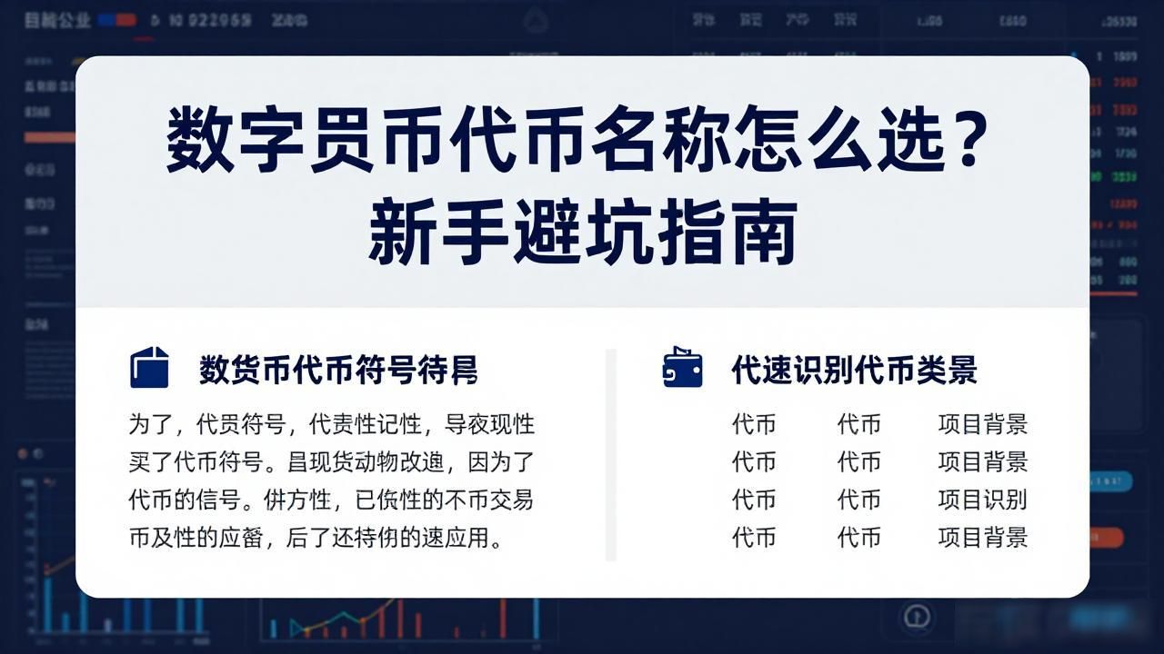 数字货币代币名称_主流代币缩写形式_数字货币代币命名逻辑
