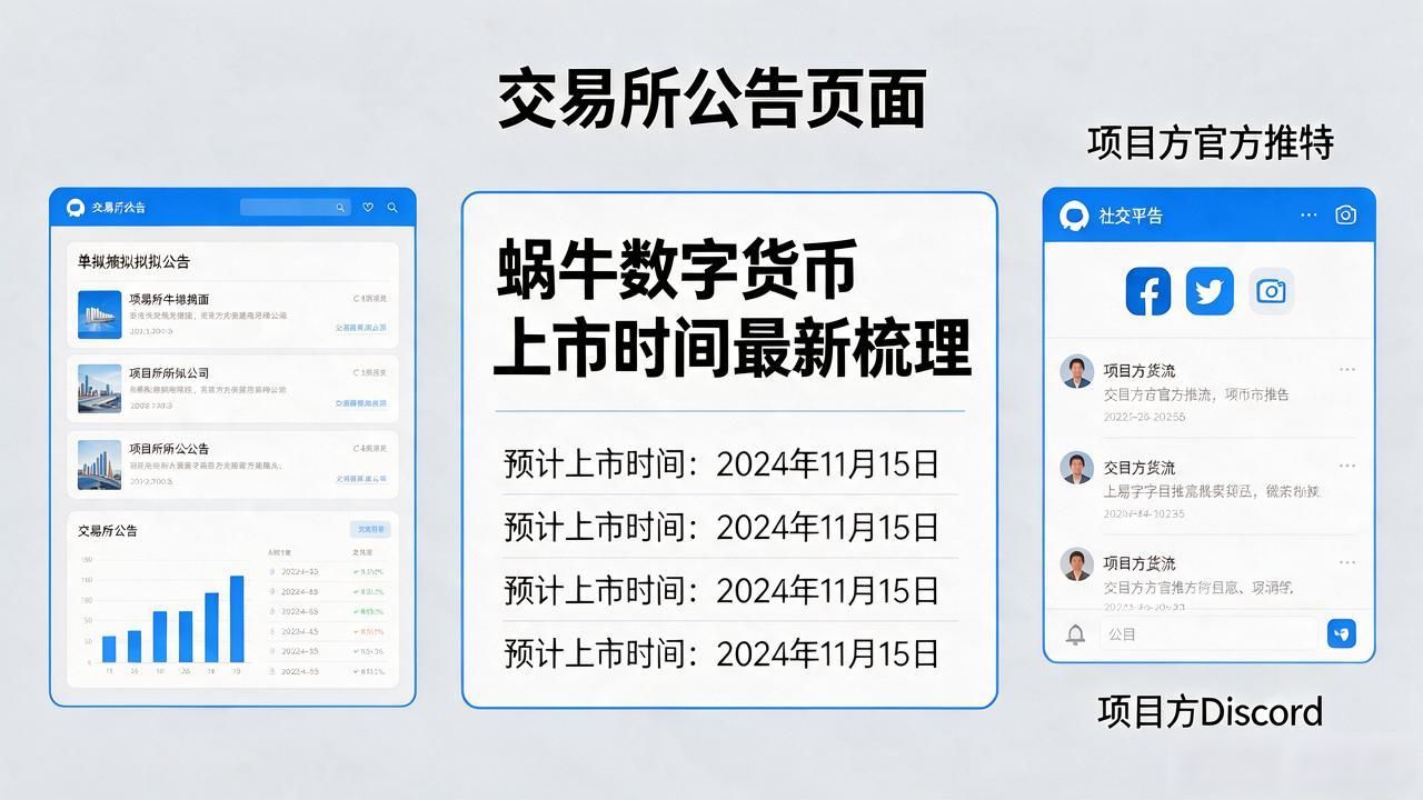 蜗牛数字货币上交易所时间_主网上线时间节点_蜗牛数字货币上市时间