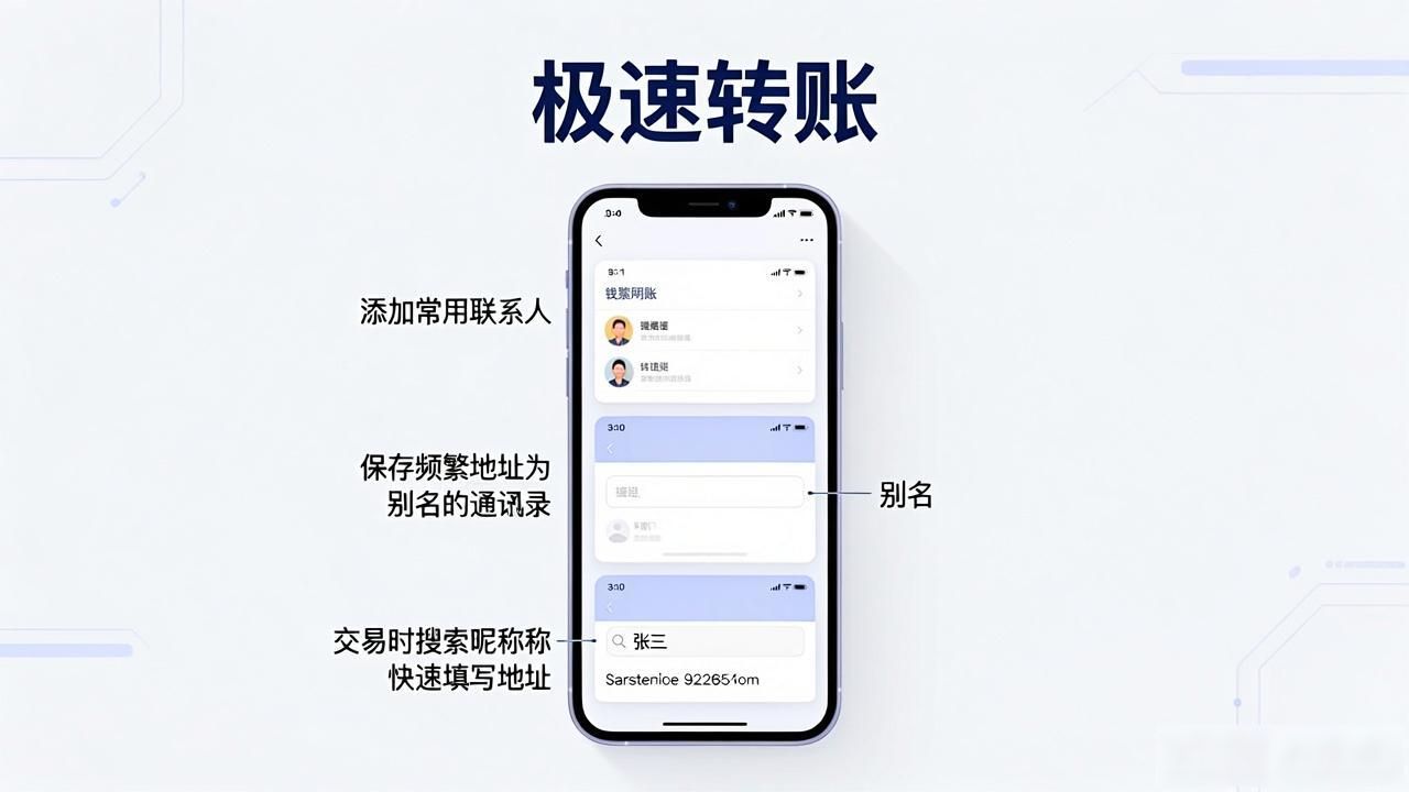 im钱包交易技巧_im钱包转账加速方法_如何在im钱包App中快速完成交易过程？
