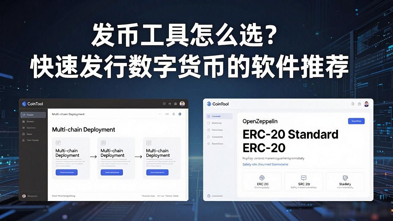 快速发数字货币的软件_区块链项目发币工具选择_主流链支持的发币工具