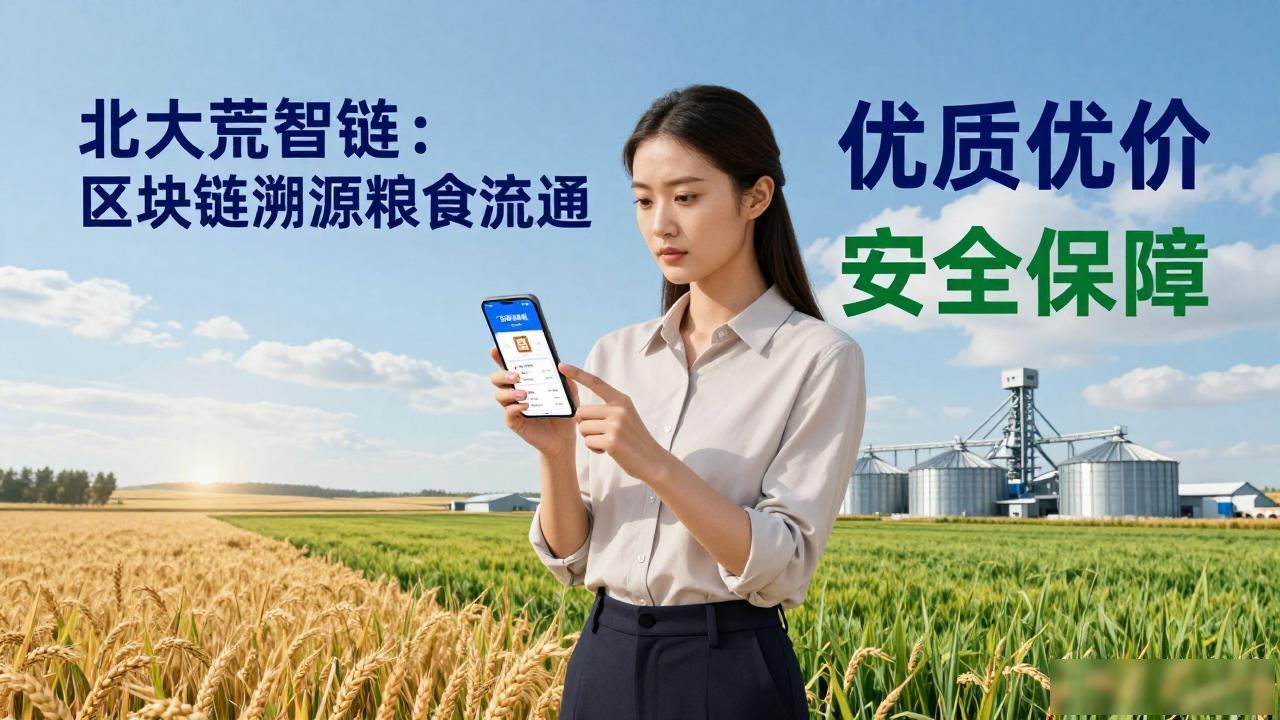 北大荒智链 区块链农业供应链透明度 数字粮仓可信交易_北大荒 智链 区块链