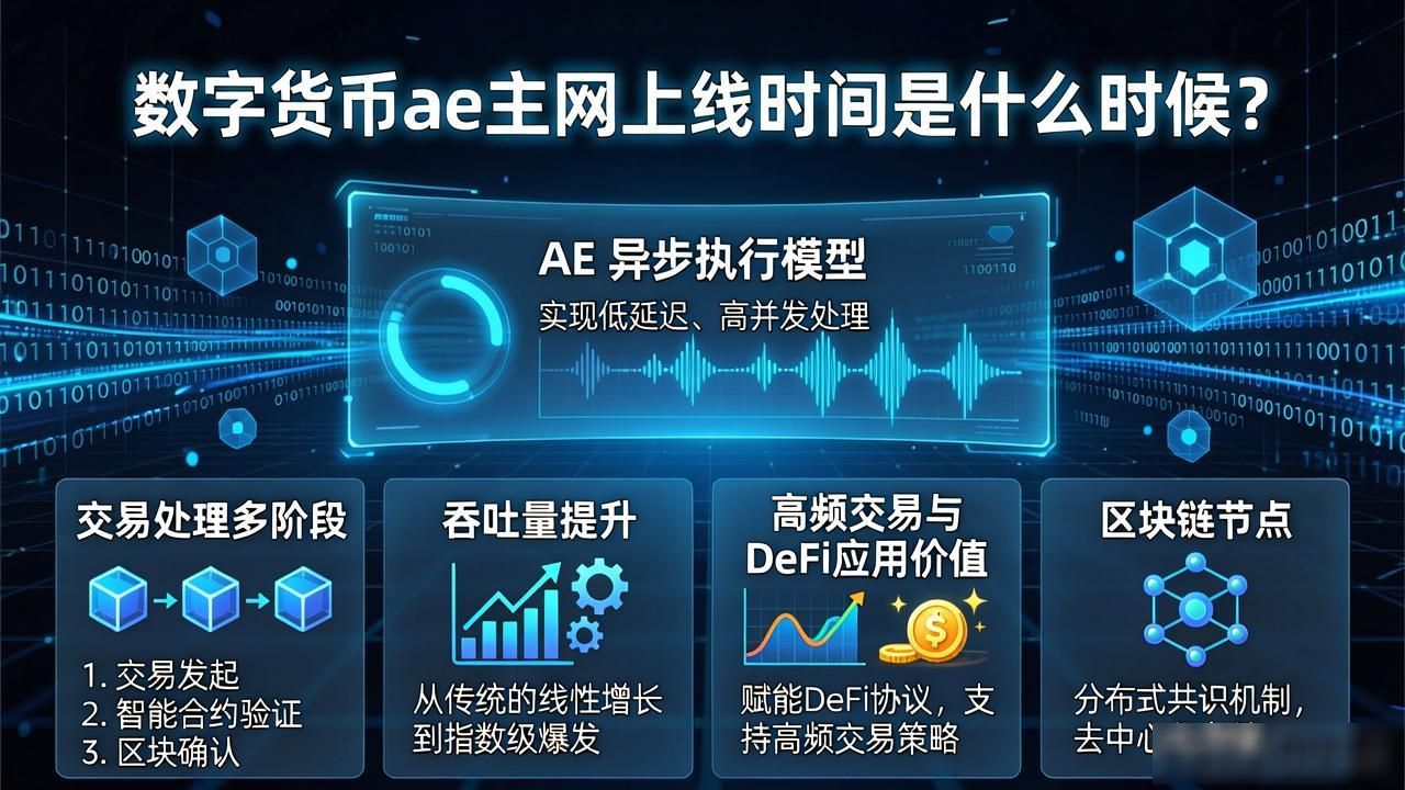AE项目技术架构优势_数字货币ae的主网上线时间_AE主网上线时间