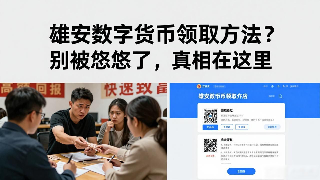 警惕雄安数字货币虚假宣传_雄安数字货币领取骗局_雄安数字货币领取方法