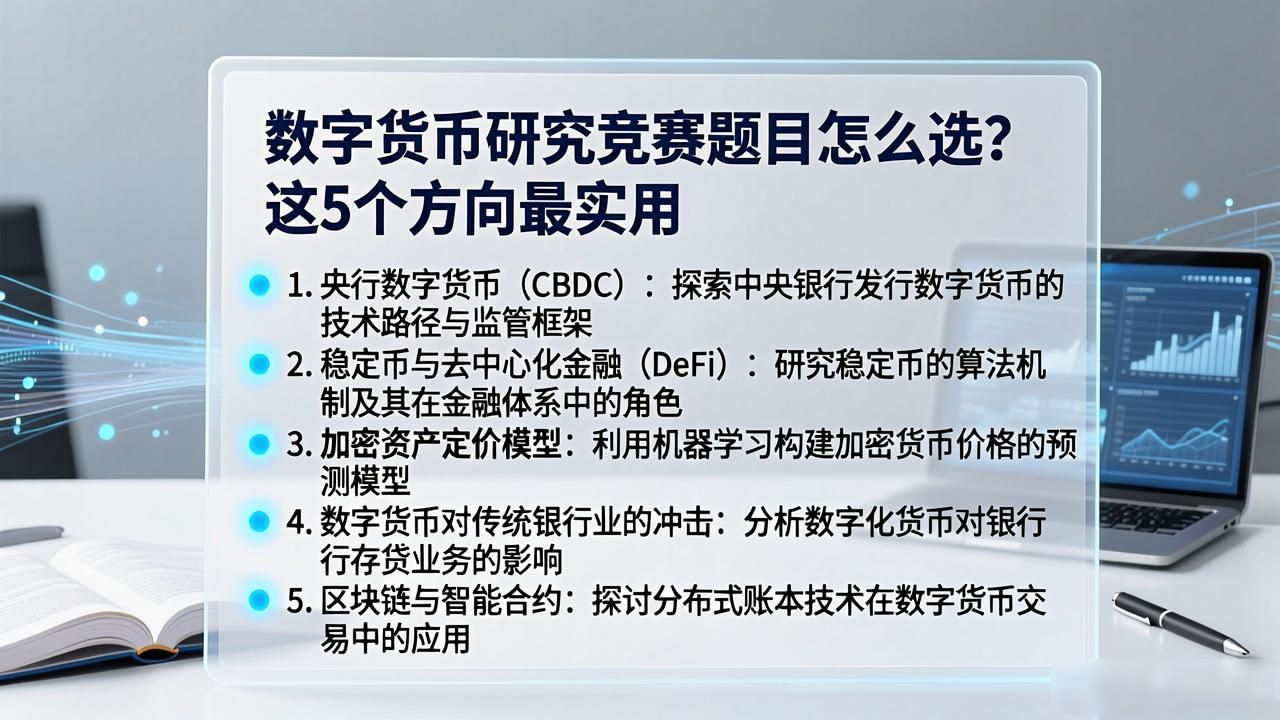 区块链技术金融融合 竞赛题目分类_数字货币研究竞赛题目_数字货币研究竞赛 高校指导 选题策略