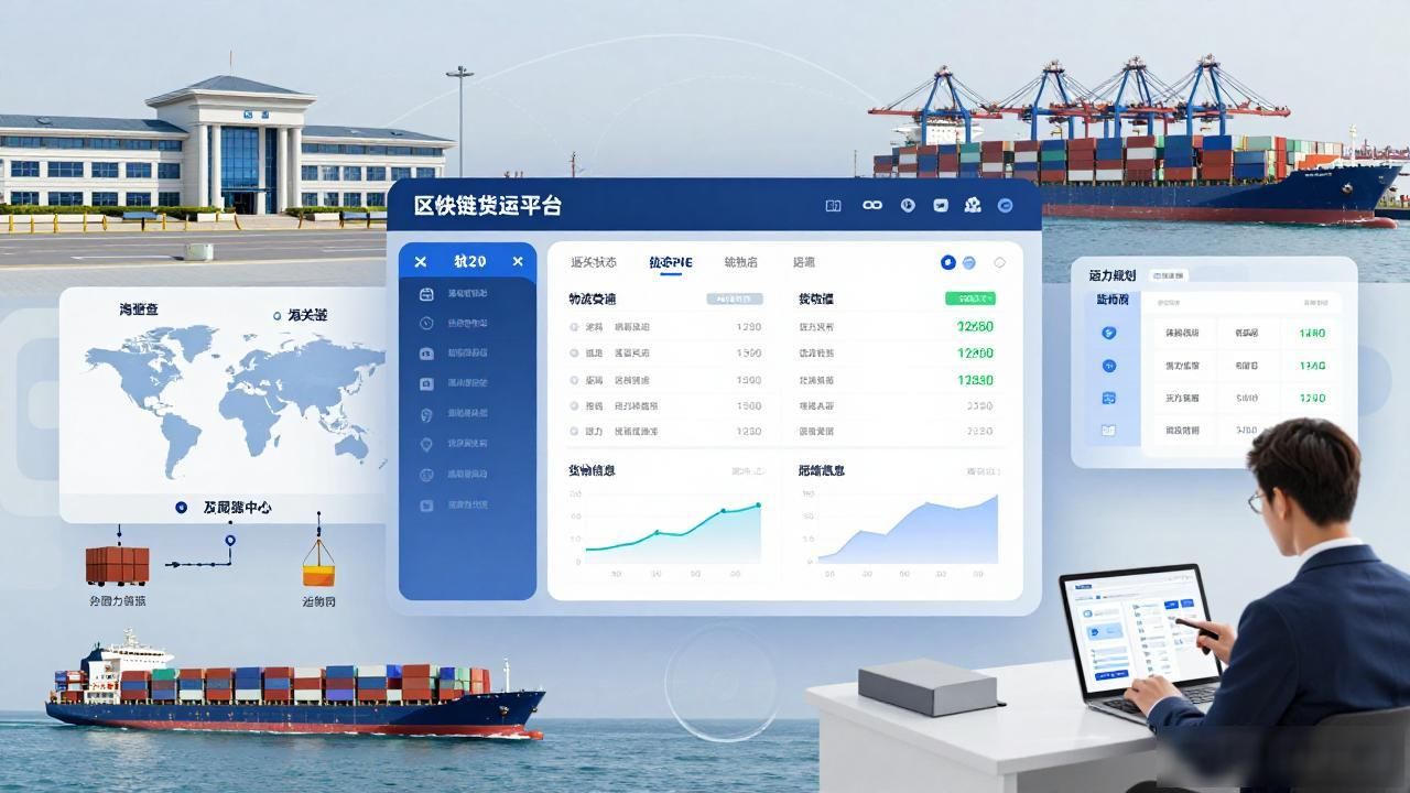 智能合约物流管理_区块链货运供应链_区块链 货运