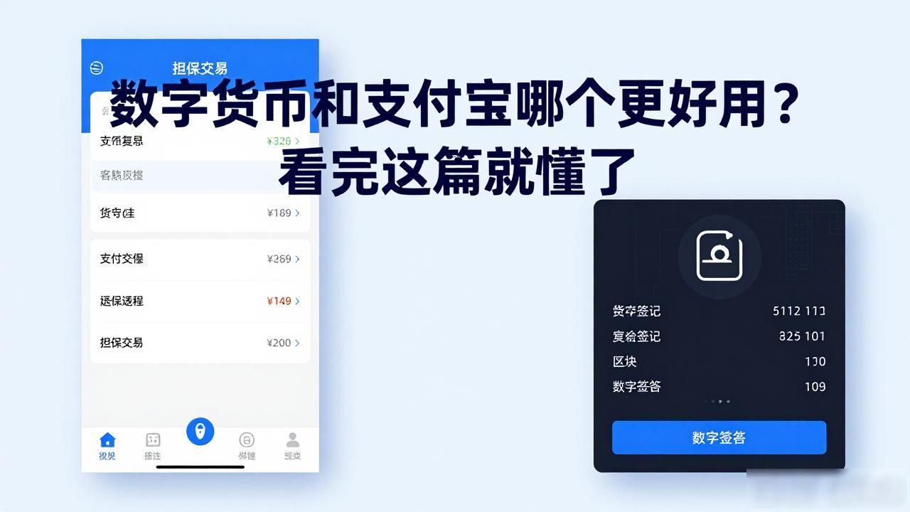 数字货币对比支付宝_数字货币支付场景分析_支付宝与数字货币区别