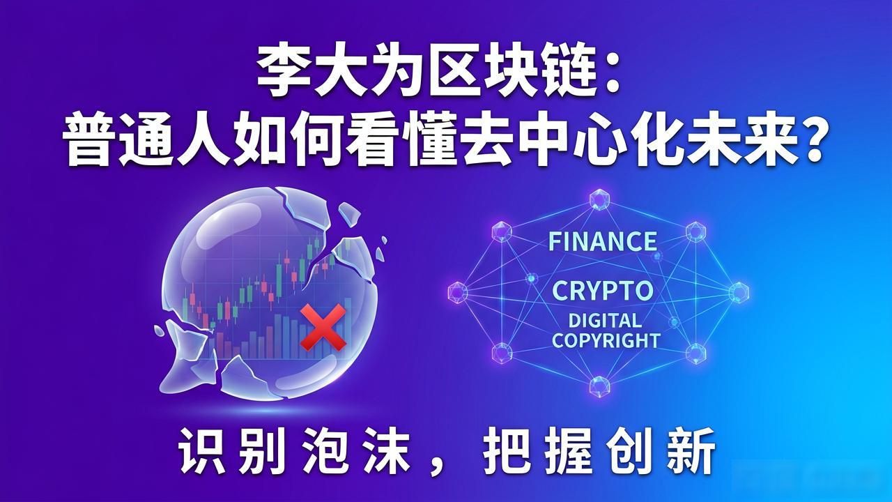 李大为区块链技术普惠性_李大为区块链_区块链去中心化应用