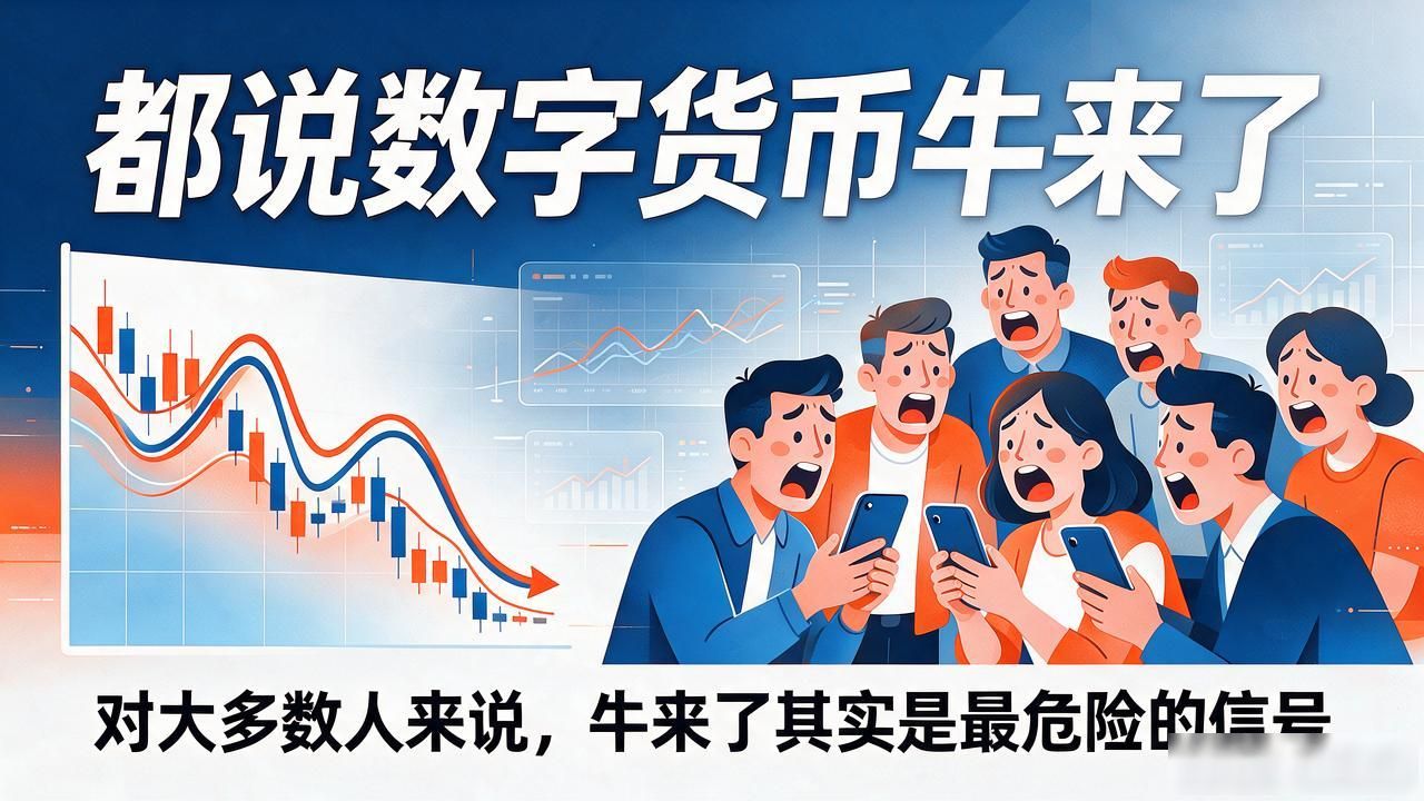 数字货币牛来了_BTC链上数据鲸鱼囤货趋势分析_数字货币牛市危险信号与韭菜陷阱