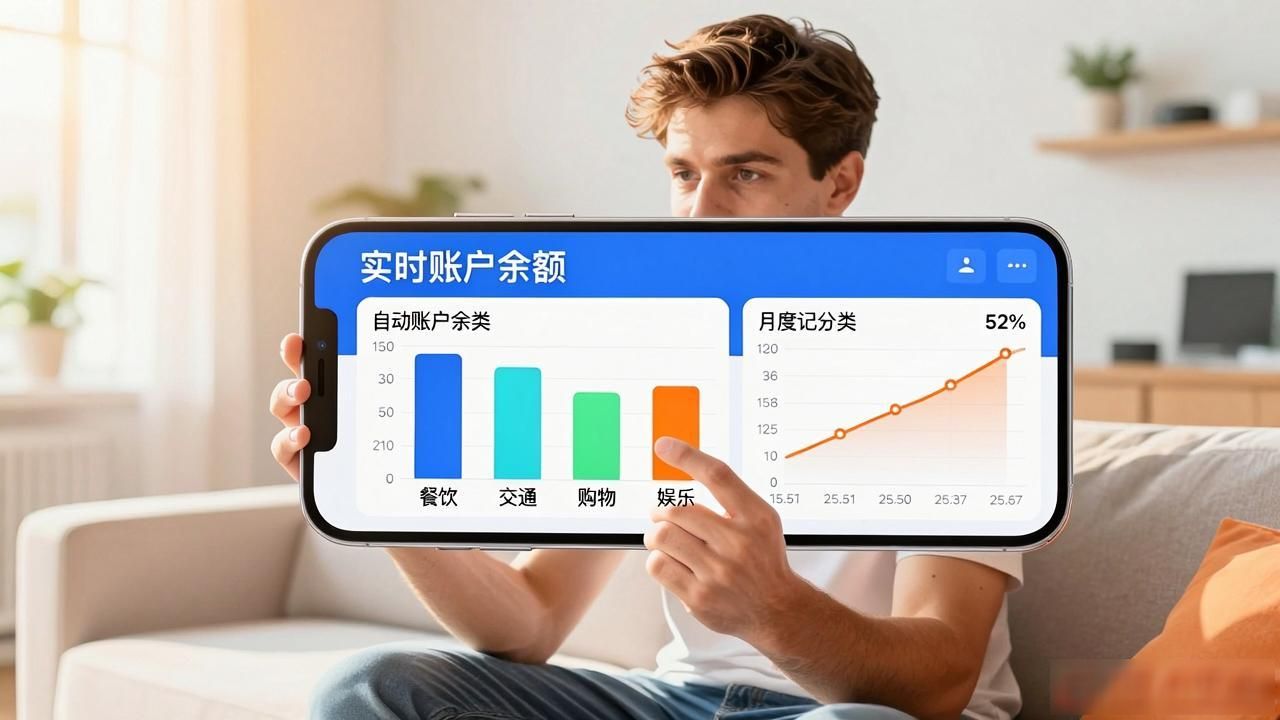 智能记账APP_管理现金流_数字化货币管理