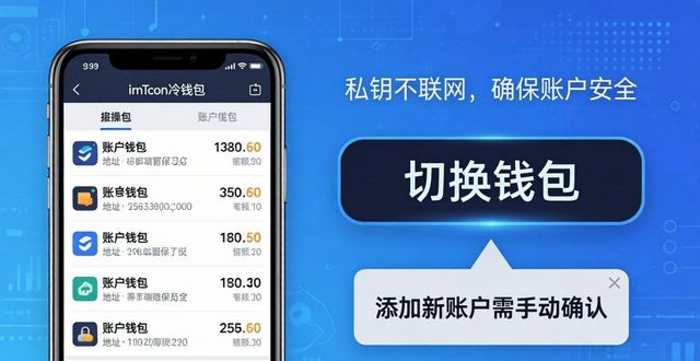 imtoken钱包冷钱包_imtoken2.0冷钱包_如何在imToken冷钱包中管理多个账户？