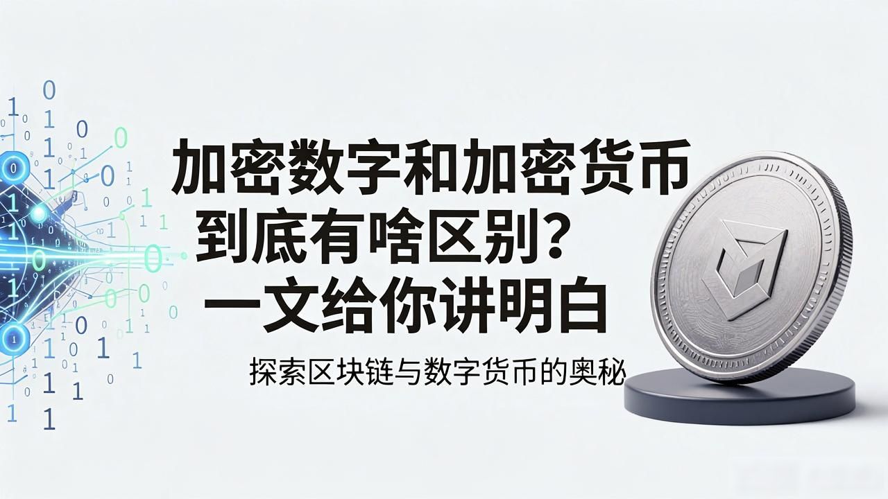 加密数字和加密货币的区别 普通人如何区分加密数字与加密货币 加密数字资产包含哪些类型_加密数字跟加密货币