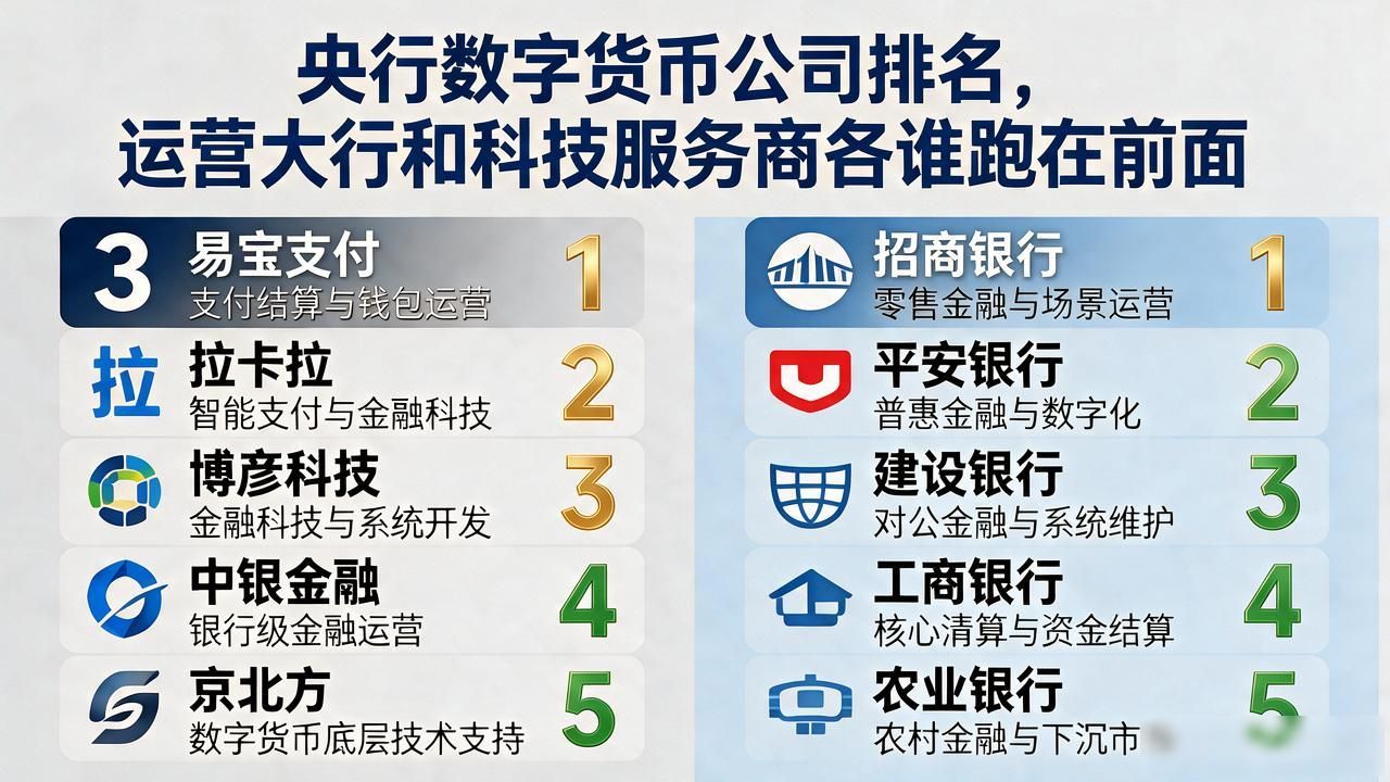 数字人民币运营深度_人民数字货币公司排名_数字人民币技术适配能力