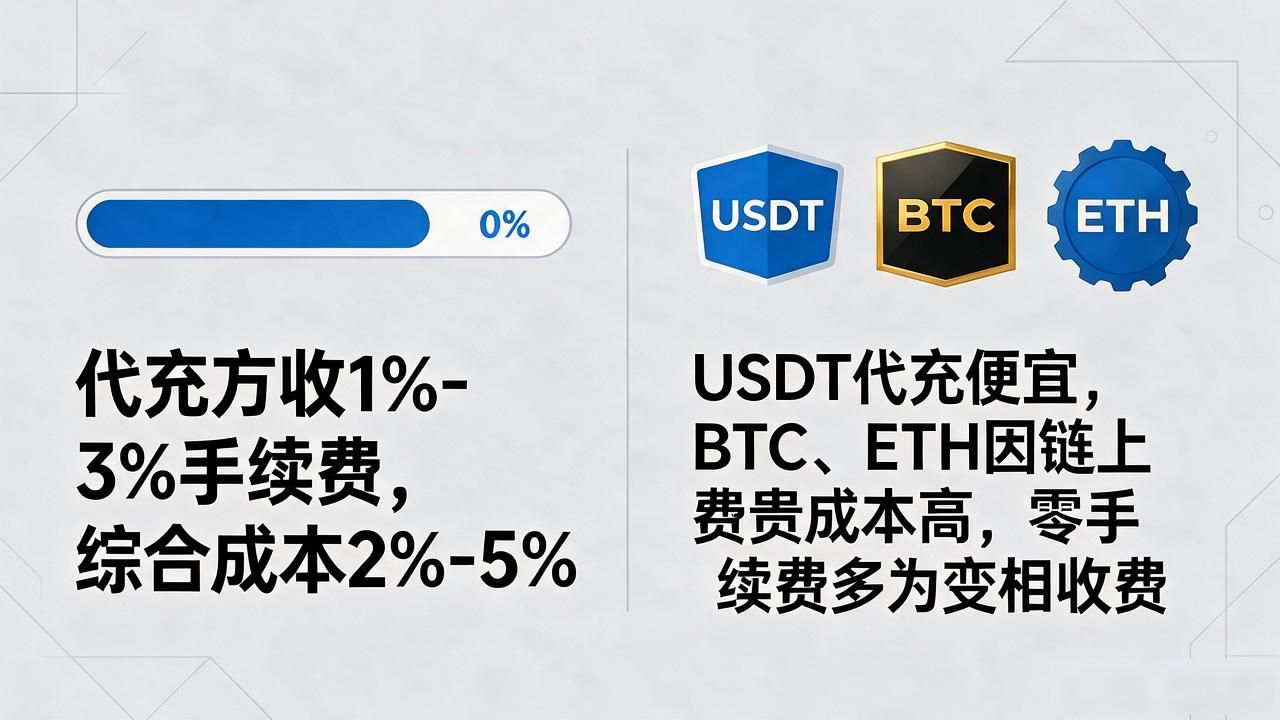 数字货币代充风险及跑路防范_USDT代充手续费与综合成本分析_数字货币代充