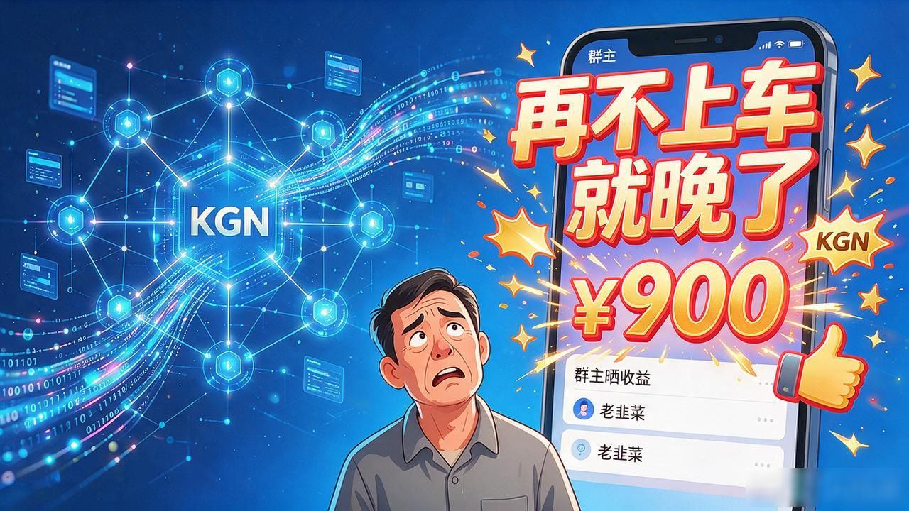 KGN数字货币骗局_警惕社群话术制造焦虑_KGN数字货币区块链是真的吗