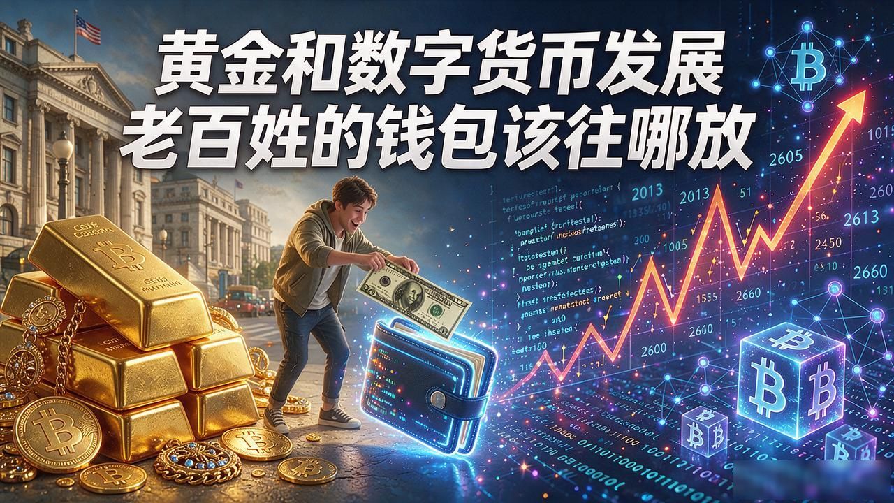 黄金与数字货币对比普通人财富保管_银行十五年见闻金条vs比特币_黄金和数字货币发展