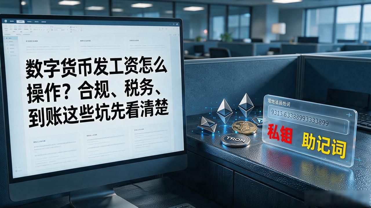 数字货币发工资税务处理合规风险_USDT发薪私钥管理与汇率波动应对_使用数字货币发工资