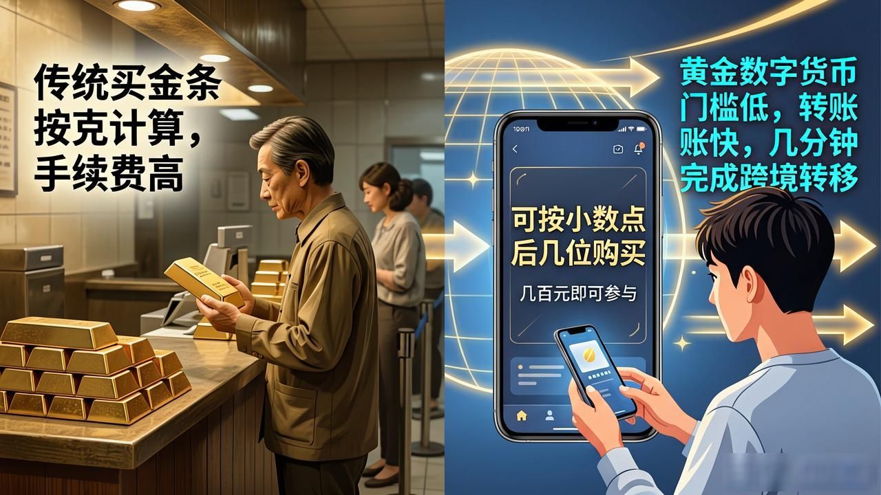 黄金数字货币的优势与风险分析_黄金数字货币与实物黄金的区别_黄金数字货币是啥东西