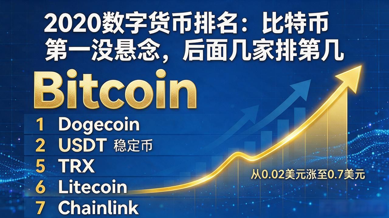2020年数字货币市值排名格局_比特币以太坊BNB排名分析_2020数字货币排名