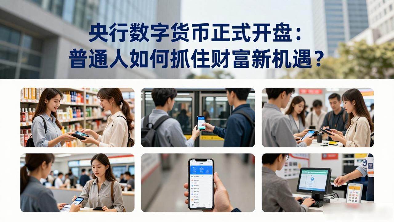 央行数字货币的特点_数字人民币的意义_央行开盘数字货币