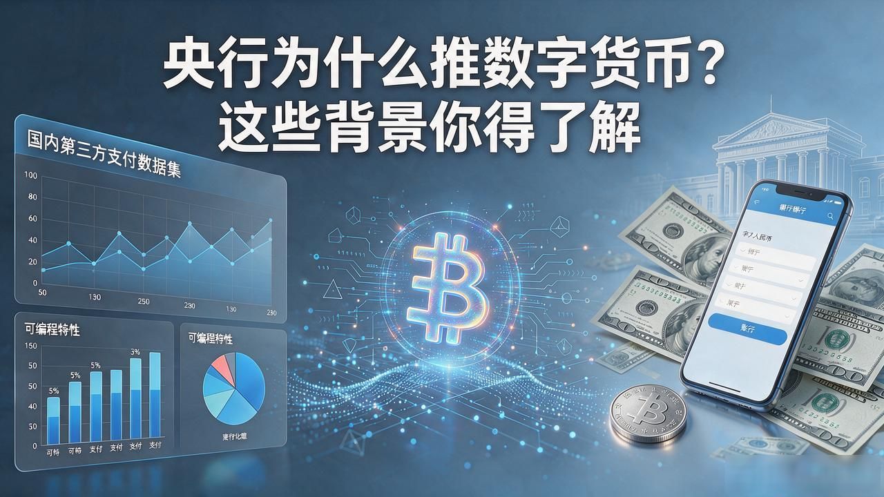 央行推进数字货币背景_数字人民币发展背景_央行数字货币