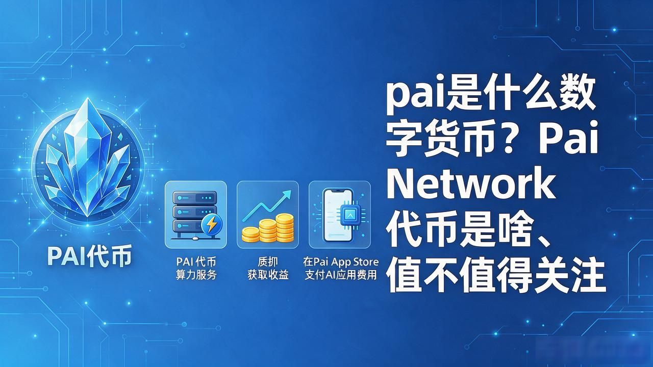Pai Network原生代币PAI用途_去中心化AI计算网络算力变现_pai什么数字货币