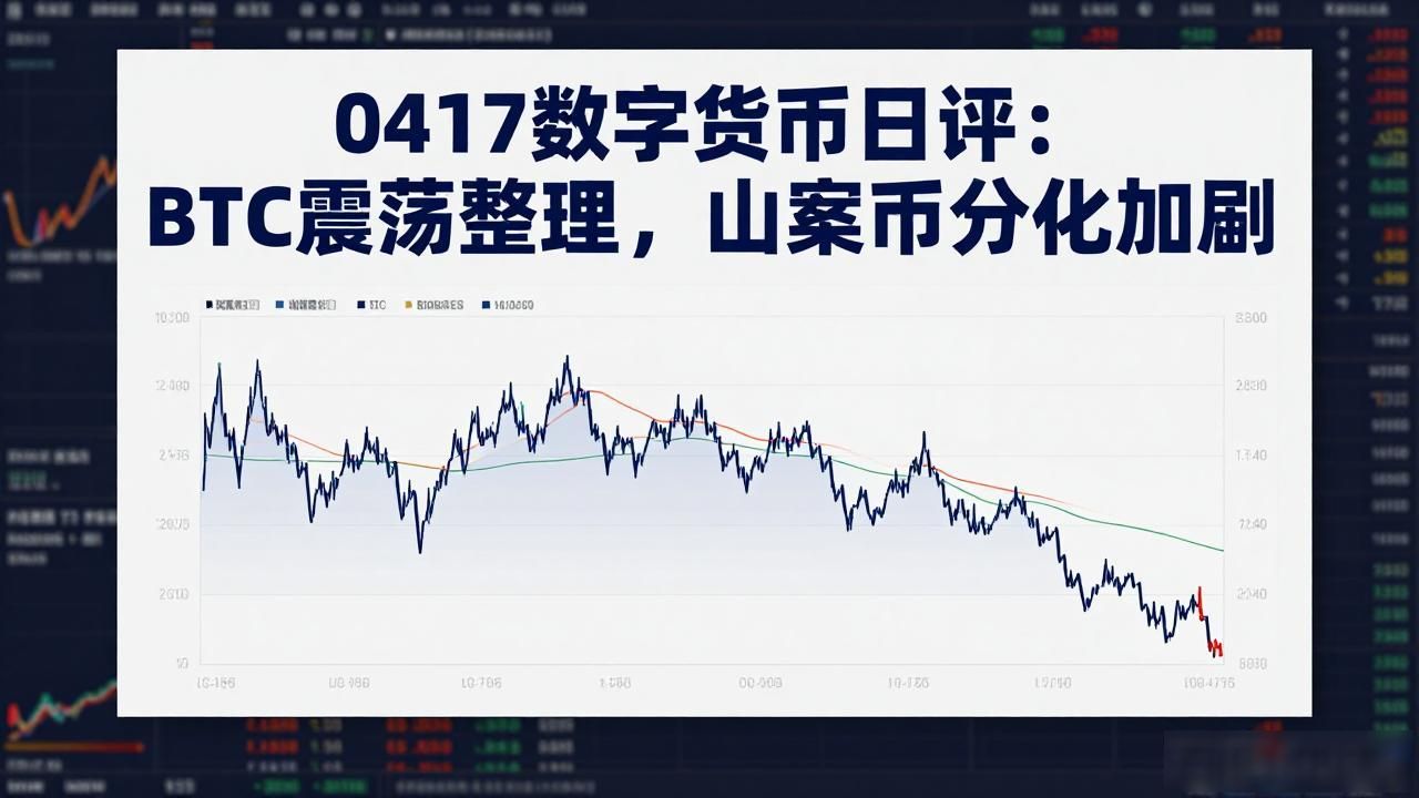 山寨币市场结构性分化_0417数字货币日评_今日数字货币市场震荡分析