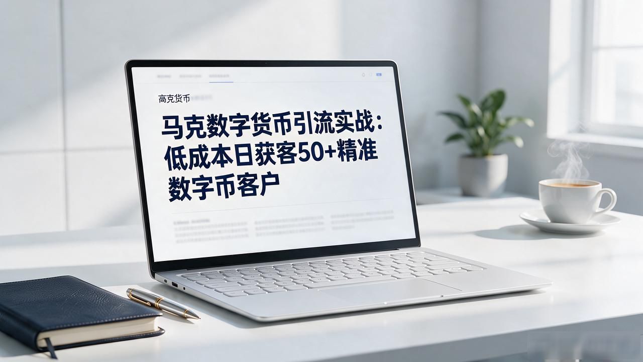马克数字货币低成本引流打法_中小数字币机构获客方法_马克数字货币引流