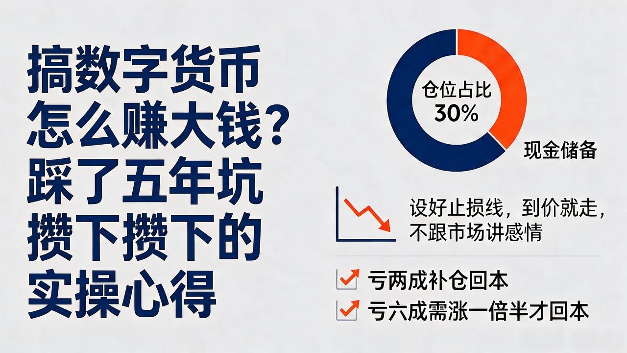 数字货币怎么赚大钱_底部区域分批建仓成本摊低_数字货币牛熊周期敬畏执行纪律