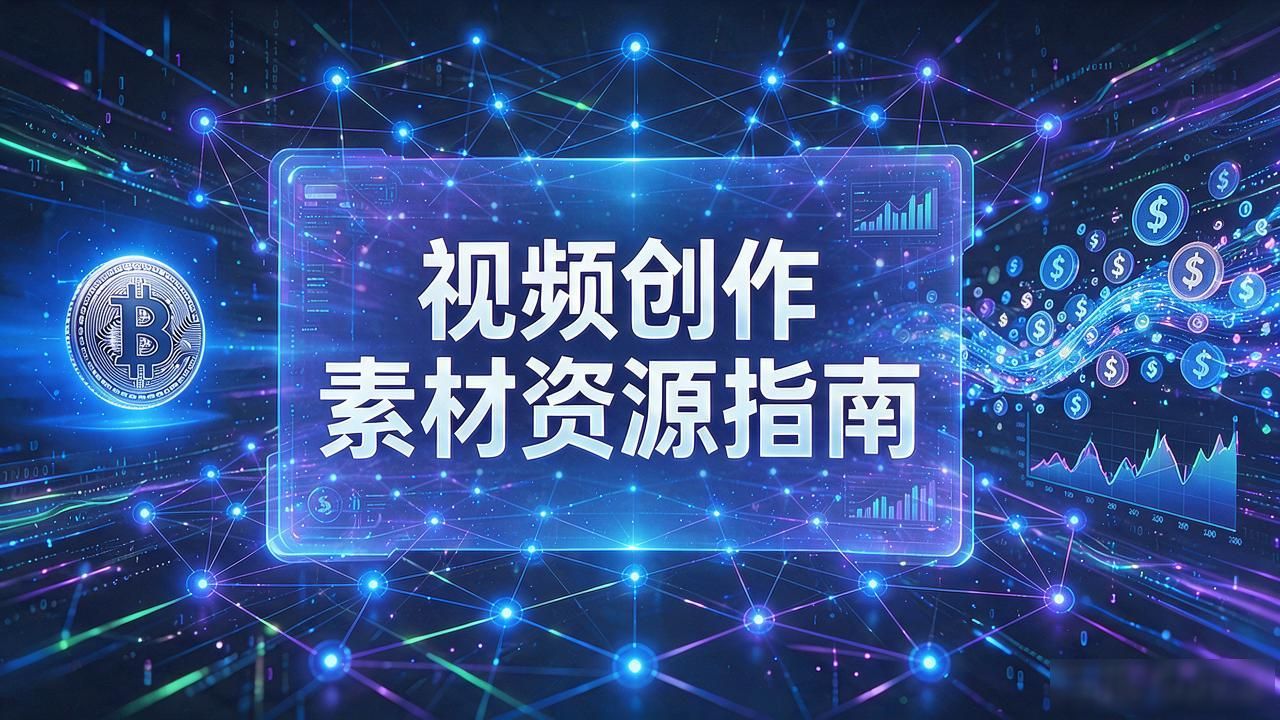 币圈区块链题材视频素材获取渠道_数字货币科技素材视频_数字货币科技视频素材选择方法