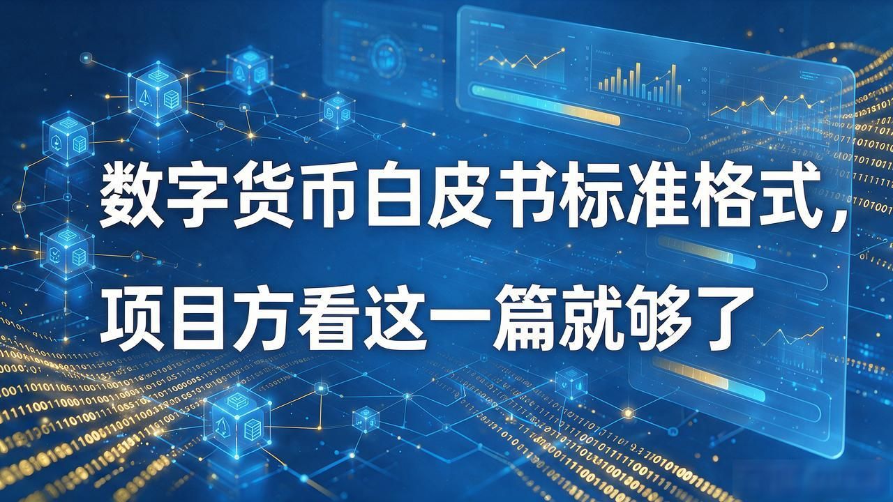 技术方案区块链架构_数字货币白皮书项目概述_数字货币白皮书格式