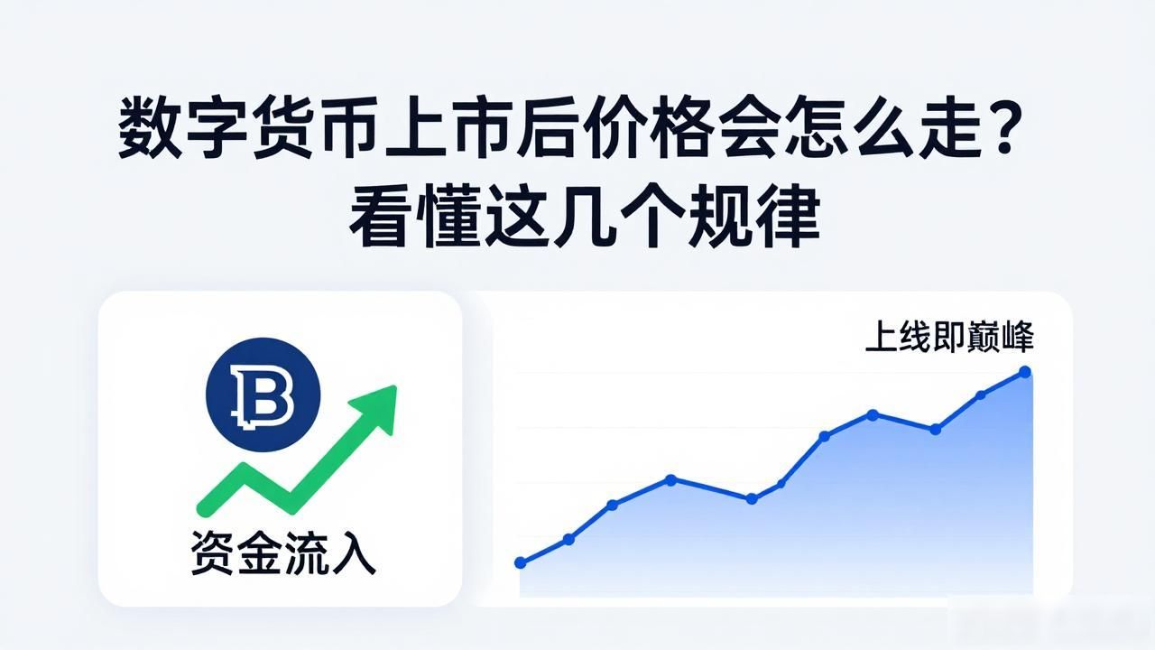 数字货币上市后的价格_庄家筹码分配对价格影响_数字货币上市首日价格波动